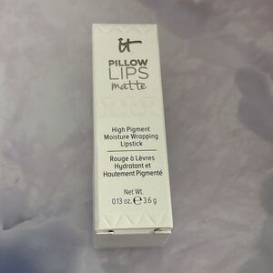 IT Cosmetics Pillow Lips Matte High Pigment Lipstick LIGHTS OUT .13oz Full Size
